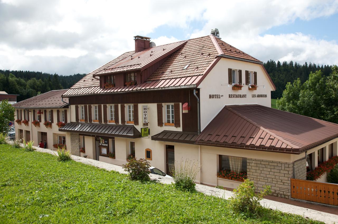 Hotel Logis Les Arobiers Lamoura Zewnętrze zdjęcie