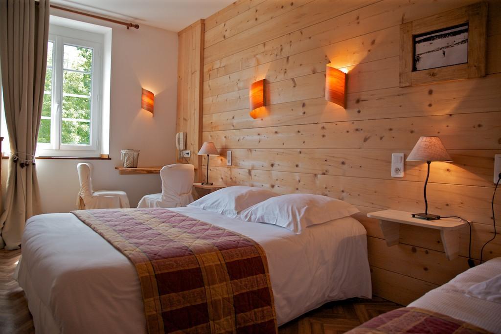Hotel Logis Les Arobiers Lamoura Zewnętrze zdjęcie